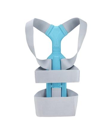 Invisible Chest Posture Corrector Scoliosis Back Brace Spine Belt Shoulder Support Poor Posture Correction Belt (Color : Grey Size : S) Handmade Full moon lofty ambition
