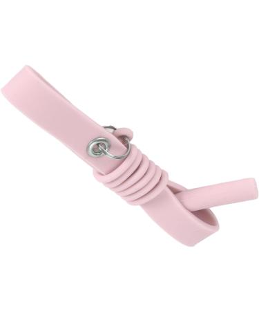 Wrist Tweezer Convenient Use Soft Texture Corrosion Resistance Eyelash Tweezer Silicone Material Protection for Eyelash Grafting (Roseate) - Buy Online on GoSupps.com