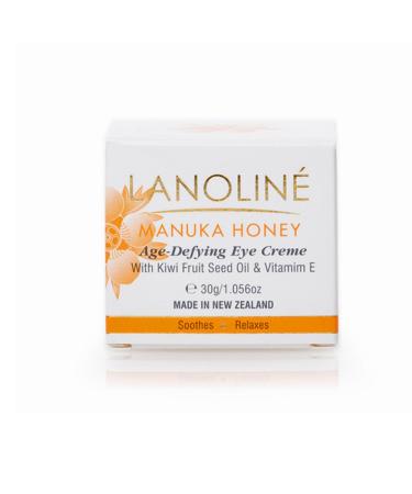 Lanoline Age-defying Manuka Honey Eye Cream with Kiwifruit Seed Oil - Nourishing Eye Treatment - Buy Online on GoSupps.com