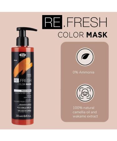Lisap Refresh Camellia Oil Conditioner Mask - Color Depositing Gloss Treatment for Dry Damaged or Color Treated Hair 8.45 oz - Buy Online Internationally - Buy Online on GoSupps.com