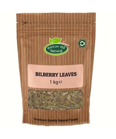 Bilberries (European Blueberry) Leaves 1kg by Hatton Hill - Free UK Delivery