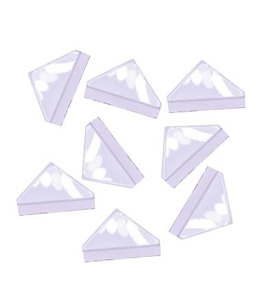 2040 Pcs Clear Photo Corners Self Adhesive 20 Sheets Picture Corners for Scrapbooking Supplies Stickers Metal Photo Book Corners 20sheets 2040stickers(clear)
