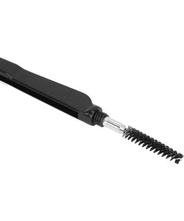 Eyelash Comb Brush Tools Eyelash Brush Eyebrow Comb Hygienic Portable Reusable for Makeup (Black) - Buy Online on GoSupps.com