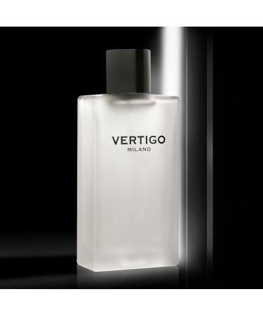 Vertigo Milano - EDT Spray Cologne for Men - Classic Woody Scents - Blend of Cedarwood Sandalwood Amber Vanilla and Musks - 3.4 oz - Buy Online on GoSupps.com