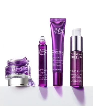 Christian BRETON Intense 3X Hyaluronic Eye Cream - Deeply Hydrating Under Eye Cream with Hyaluronic Acid - Shea Butter & Superfruits - Ophthalmologist Tested Made in France - 10 ml / 0.45 oz - Buy Online on GoSupps.com