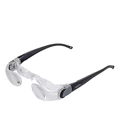 Headband Magnifier 2.1x Head Mounted Magnifying Glasses Hands-Free Head Worn 3 Diopter Lens for Tv Electronics Eyelash Crafts Jewelry Circuit Watch Repair A/A