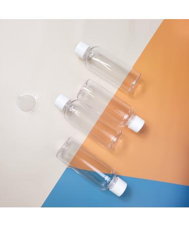 Buy 80ml Travel Bottles - 4 Pack Refillable Plastic Containers for Toiletries Soap Shampoo & Conditioner - Buy Online on GoSupps.com