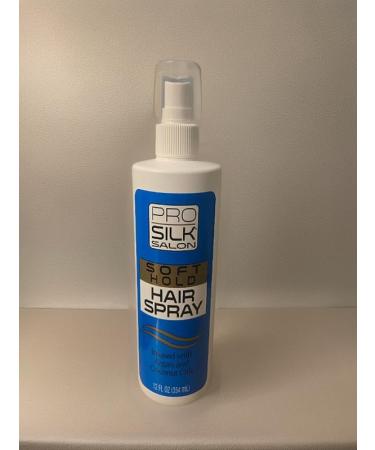 New-Pro Silk Salon Soft Hold Hair Spray Argan/Coconut Oil.12 Fl Oz Bronze