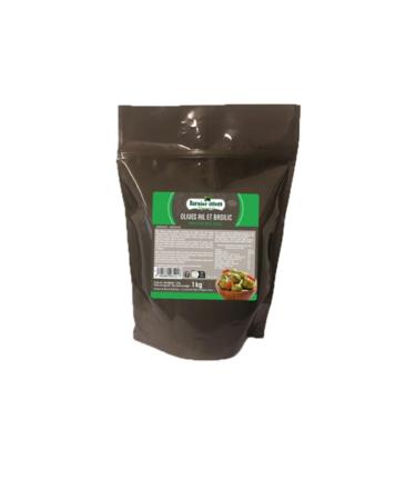 Barnier Olives ail basil 1kg
