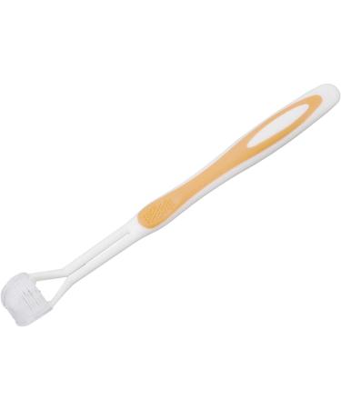 ZALING 3-Sided Soft Bristle Toothbrush for Adults - Yellow | Manual Toothbrush - Buy Online on GoSupps.com