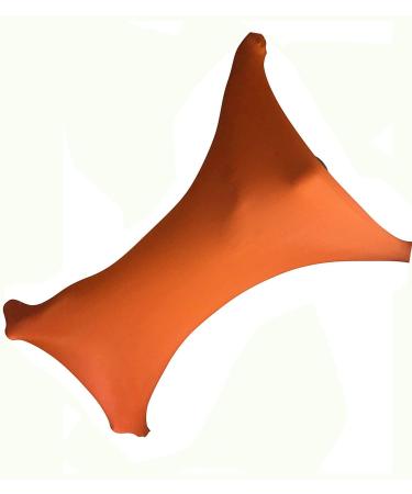 Sensory body socks sensory compression ceiling children adult aids in autism SPD fears concentration walls (color: orange size: m/medium) m/medium orange