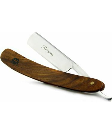 Vintage Style Men's Shaving Set with Synthetic Hair Shaving Brush and Cut Throat Razor - Barber Style, Double XL Leather Strop, Stainless Steel Bowl, Sharping Paste, Aluminum Stick - Free Shipping - Buy Online on GoSupps.com
