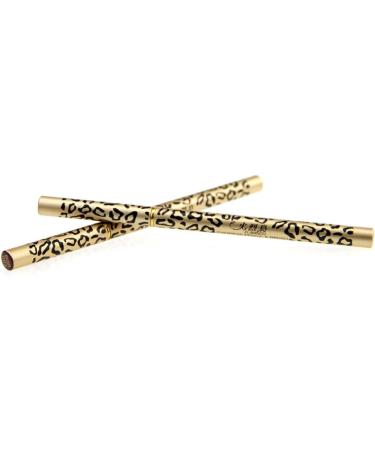 Angoily 2pcs Set 12pcs Brow Pencil Eyebrow Pen Eyeliner Pencil with Brush Iron Tube Double Head - Buy Online on GoSupps.com