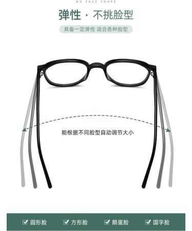 SERONI Pin Temples Round TR90 Blue Light Blocking Glasses for Men & Women - Anti UV Ray Computer & Reading Specs 49mm - Buy Online on GoSupps.com