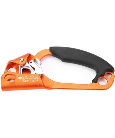TBET Hand Ascender Rope Clamp - Right-Handed Climbing Equipment for 8mm-13mm Rope | Durable Climbing Handle in Green/Orange/Gray - Buy Online on GoSupps.com