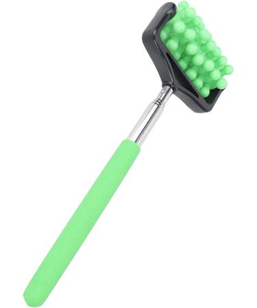 Telescopic Back Massager Stick - Muscle Pain Relief Roller for Men & Women - Green | International Shipping - Buy Online on GoSupps.com