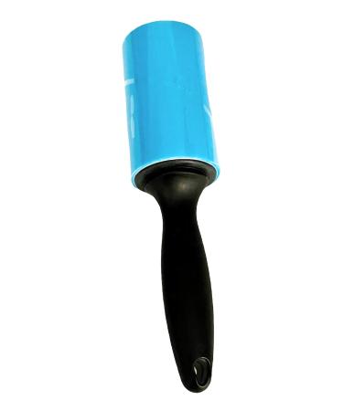 Lint Roller | Pet Hair Remover Washable Reusable Sticky Silicone Roller (Blue) | by Keep it Simple Company