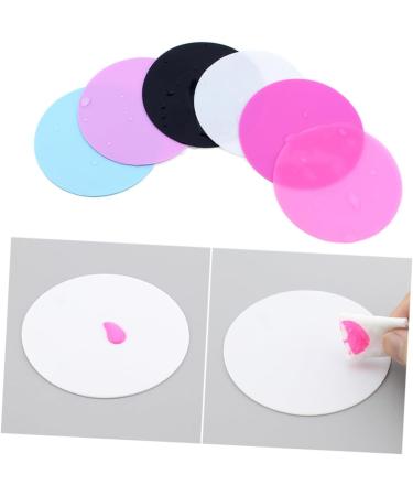Homoyoyo Lot De 6 Palettes De M lange De Couleurs En Silicone Pour Nail Art Taille Moyenne Solide Et Flexible Accessoires Manucure Pour Salons Et Artistes Professionnels - Buy Online on GoSupps.com