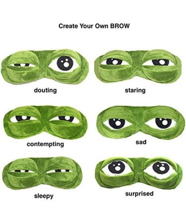 Avertan Kids Frog Sleep Mask | Comfortable Eyeball Design | Adjustable Elastic Strap - Buy Online on GoSupps.com