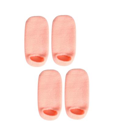 POPETPOP 2 Pairs Foot Moisturising Socks Women s Socks Dry Feet Socks Dead Skin Socks Womens Socks Anti Socks Lotion Socks Foot Spa Socks Women Socks Ankle Socks Chunky Heel Miss Shield