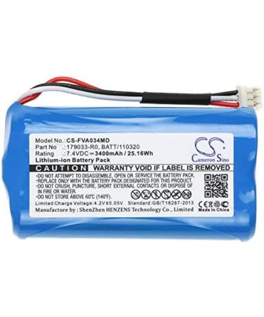 WOLWES Battery Replacement for Fresenius P/N 110320-O 179033 179033-R0 - International Shipping Available - Buy Online on GoSupps.com