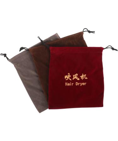 Healeved 6 Pcs Hair Dryer Storage Bag Travel Hair Dryer Blow Dryer Bag Drawstring Fabric Wine Bag - Buy Online on GoSupps.com
