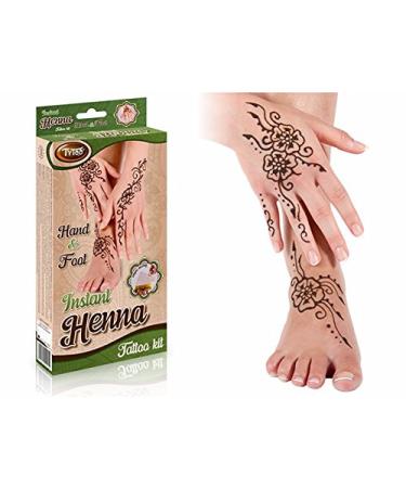 TyToo Instant Henna Set - Elegant Hand & Foot Patterns for Stunning Body Art | Fast International Shipping - Buy Online on GoSupps.com