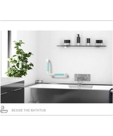 Bathroom Grab Bar Safety Support Rail Type L Wall-Mounted Disabled Safety Support Grab Bar Bathroom Non-Slip Toilet Handrail Stainless St - Buy Online on GoSupps.com