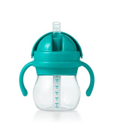 OXO Tot 6oz Transitions Straw Cup with Handles - Teal | BPA-Free - Buy Online on GoSupps.com