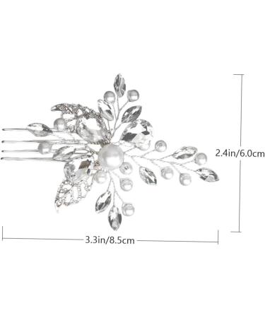 MAGICLULU 1 PC Alloy Hair Comb Creative Hair Prop Elegant Headdress Charming Bridal Headdress Hair Comb for Women Handmade Headdress Unique Head-wear Exquisite Comb Sweet Hair Supply - Buy Online on GoSupps.com