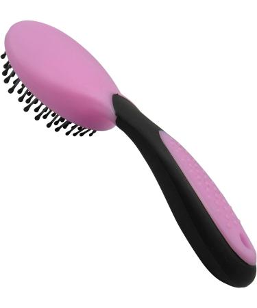 Secure Fix Direct Horse Mane and Tail Detangling Brush Pink (Pony Grooming Equine Equestrian) - Buy Online on GoSupps.com