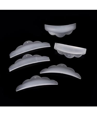 30 Pieces Silicone Eyelash Lift Pads - Curling Wave Tool 3 Sizes for Perfect Lash Lift | Transparent Eyelash Winder - Buy Online on GoSupps.com