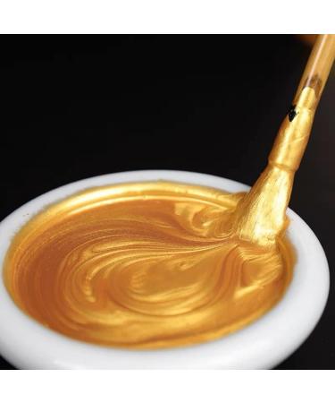 CA Society Gold Calligraphy Ink 250ml (8.45oz) - Premium Sumi Chinese Painting Ink - Buy Online on GoSupps.com