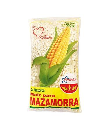 America- La Mazorca - White Corn for Mazamorra - 100% Colombian Product - 500 Grams