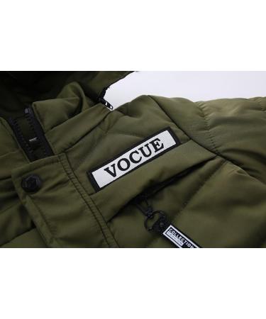 Odziezet Baby Boy Hooded Down Coat | Kids Winter Jacket (1-2 Years, Red) - Buy Online on GoSupps.com