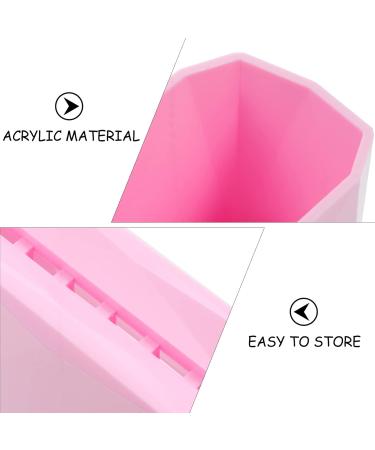 FRCOLOR Tool Protection Scraper Holder - Pink Acrylic Organizer for Tweezers & Scissors | Beauty & Eyelash Extension Accessories - Buy Online on GoSupps.com