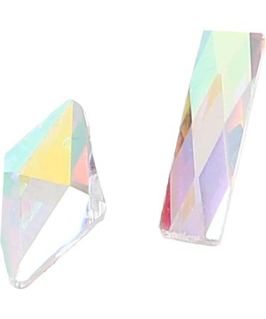 EXCEART 1 Box Strip decorate diamond jewelry nail decors nail long box nail salon supply accessories Nail set flat drill nail decorations for nail art rhinestones manicure jewelry - Buy Online on GoSupps.com