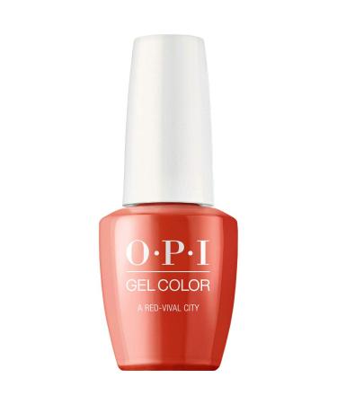 opi A Red-Vival City pack of 2 (2 x 15 ml) A Red-Vival City 15 ml (pack of 2)