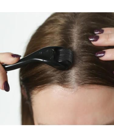 Derma Roller by HommieHonnie - 540 Titanium Microneedles 0.25mm for Face Hair & Beard | International Shipping - Buy Online on GoSupps.com