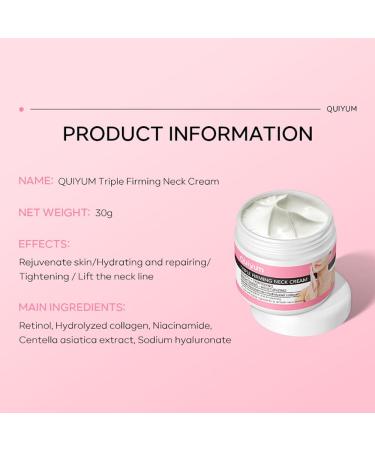 Travel Size Neck Cream - Anti-Wrinkle Firming & Moisturizing | Nourishing Skin Care for All Seasons - Buy Online on GoSupps.com