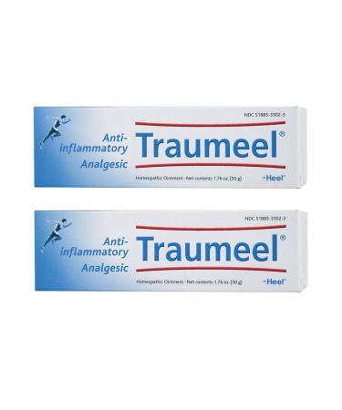 Heel Traumeel S Cream Tube - Pain Relief 50 Grams (Pack of 2)