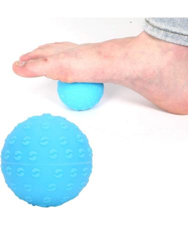 Buy Verdant Touch Silicon Massage Ball for Yoga - Blue Fascia Massage Ball for Body Shoulder & Hand Relief - Buy Online on GoSupps.com