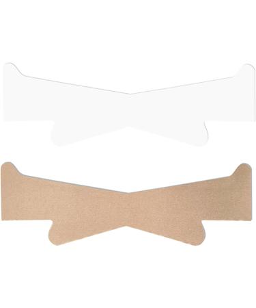 Neck Lift Tape 20Pcs Elastic Breathable Neck Strips Self-adhesive Neck Tape Portable Sweatproof Reusable Wrinkle Removing Neck Tightening Tape Skin Color - Buy Online on GoSupps.com