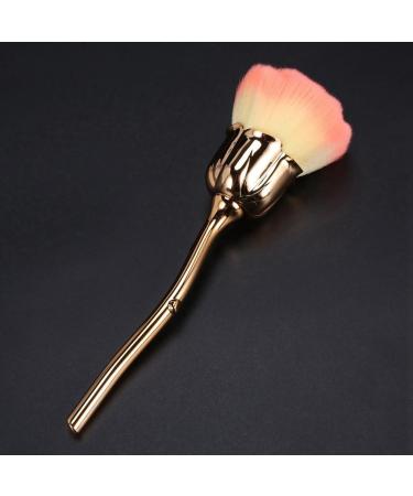 BLASHRD 3X Nail Dust Brush Brush Nail Art Cleaning Brush Blush Powder Brush(Gold) - Buy Online on GoSupps.com
