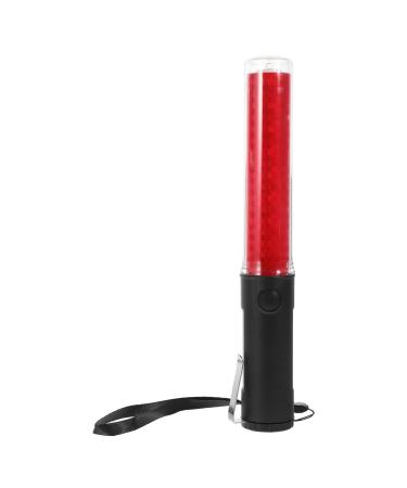 Gatuida Traffic Wand Led Traffic Control Safety Light Wands Air Marshaling Signal Wand for Airport Parking Car Directing 26cm Concert Luminous Stick
