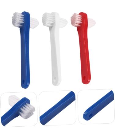 Minkissy 6-Pack Hard Toothbrushes for Dentures | Dental Care Accessories | Multi-Layer Cleaning Brushes - Buy Online on GoSupps.com