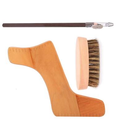 Crazy Sale: Professional Beard Styling Tools Set - Mustache Brush for Men | Perfect Gift for Dad Husband & Brothers - Buy Online on GoSupps.com
