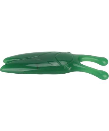 Verdant Touch Gua Sha Facial Tool - High Bridge Nose & Jaw Swelling Reduction - Green Gua Sha Massage Tool for Glowing Skin - Buy Online on GoSupps.com