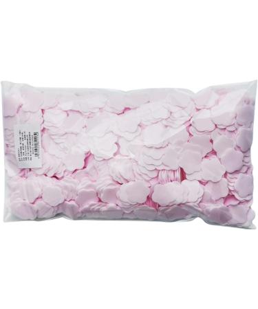 1000 Pink Sheets Portable Disposable Gentle Soap Papers Travel Hiking Washing Hand Bath Toiletry Paper Soap Sheets Confetti for Kids Women Soap Paper Soap Fragrance Hand Wash Foot and Hand Care