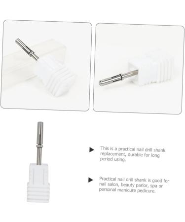 Healeved gel replacement shank for nail drill women nail drill shank metal nail sand circle diamond nail polish manicure nail shank grinding head women manicure supplies - Buy Online on GoSupps.com